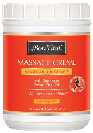 Hygenic/Performance Health Bon Vital Muscle Therapy Massage CrãˆMe Muscle Therapy Massage Creme, 1/2 Gallon Jar, 6/cs