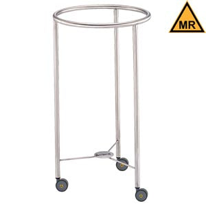 Blickman Industries Blickman Hampers r 18" DIA Round On Casters MRI Safe
