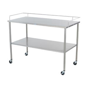 Blickman Industries Blickman Instrument Tables Howard Instrument Table 30"W x 34"H x 16"D w/Shelf