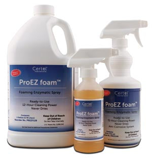 Microcare, Llc Certol Proez Foam Foaming Enzymatic Spray Refill Bottle Detergent, 1 Gallon Quadruple Enzyma