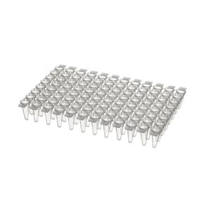 Simport Superflex Low Profile "Break-Away" Pcr Plates & Caps PCR Plate, 96 Well, Clear, Sterile, 1/bg 10 bg/cs