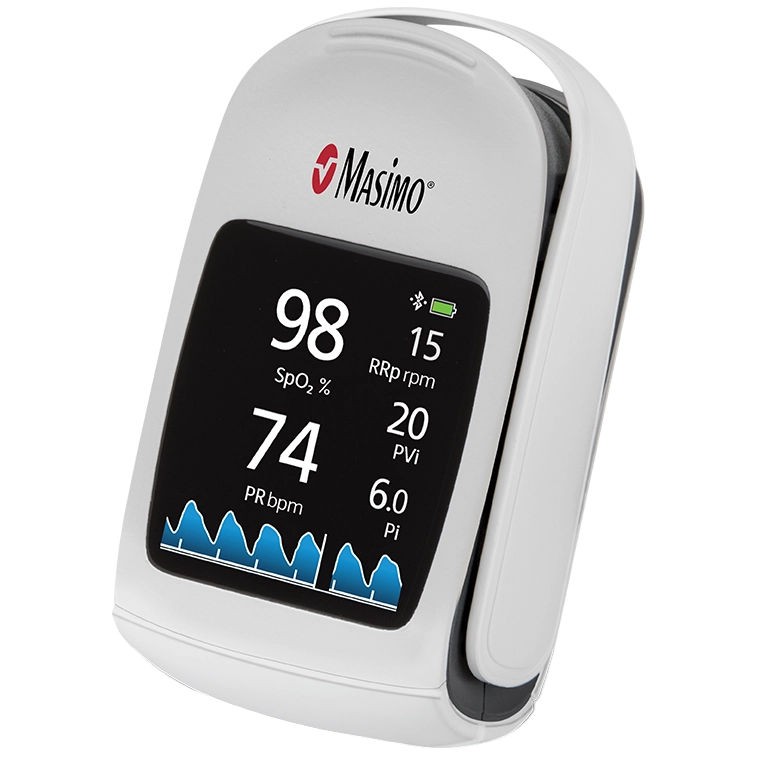 Masimo MightySat Rx Fingertip Pulse Oximeter screen