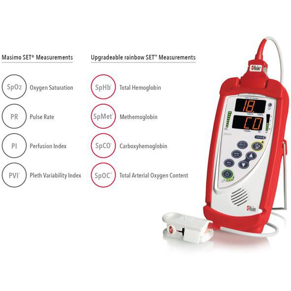 Masimo Rad-57 Pulse Oximeter measurements
