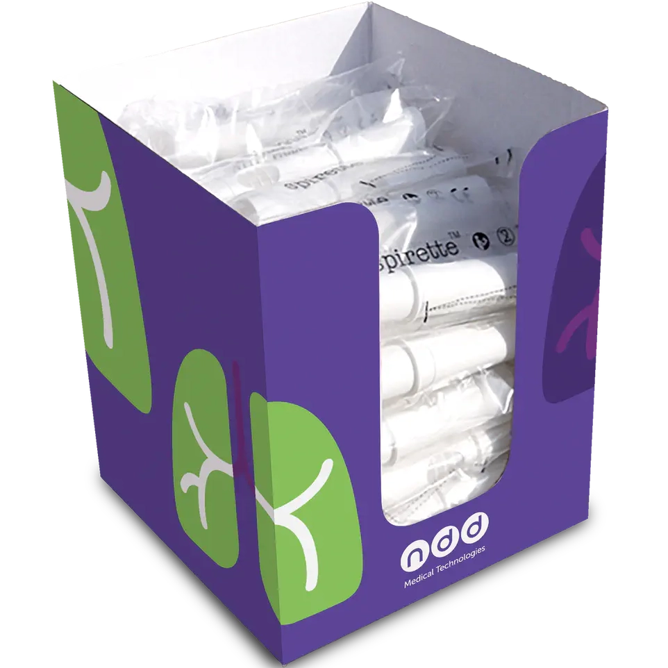 ndd Medical Spirette dispenser box