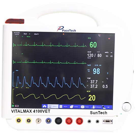 PaceTech VITALMAX 4100VET 15" Veterinary Monitor