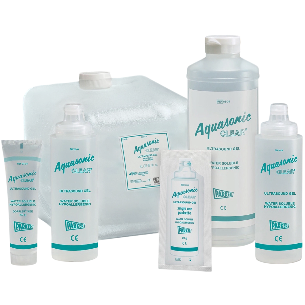 Parker Aquasonic CLEAR Ultrasound Gel