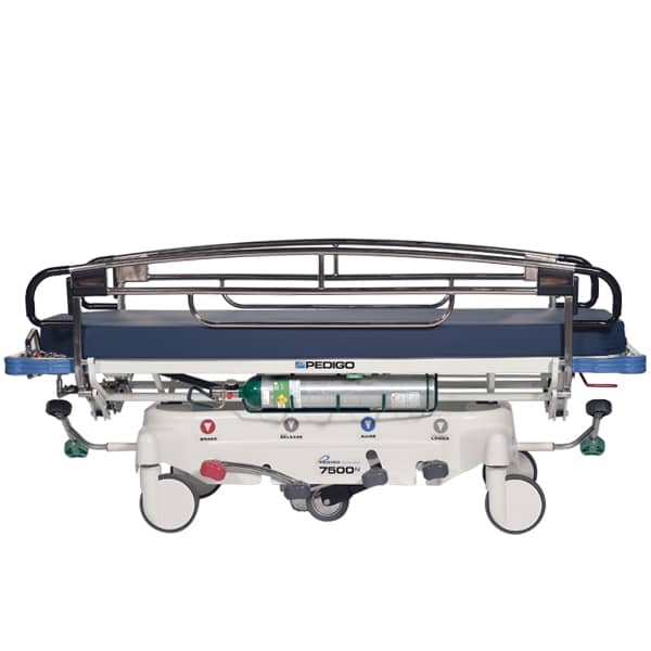 Pedigo 7500-NE Adjustable Height Eye Surgery Stretcher Extended