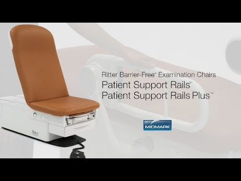 Ritter Barrier-Free Exam Chair - Patient Support Rails and Patient Support Rails Plus