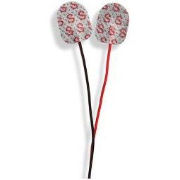 Rhythmlink Disposable Parallel Pair Stimulating Sticky Pad EMG Surface Electrodes Large Pad / 2.5 m Lead (40 Pairs/Box)