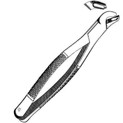 Sklar Extracting Forceps #17