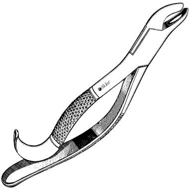 Sklar Extracting Forceps #18L