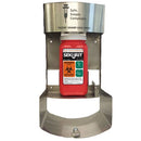 Stericycle Stainless Steel Wall Cabinet with 1.4 Quart Container In Use