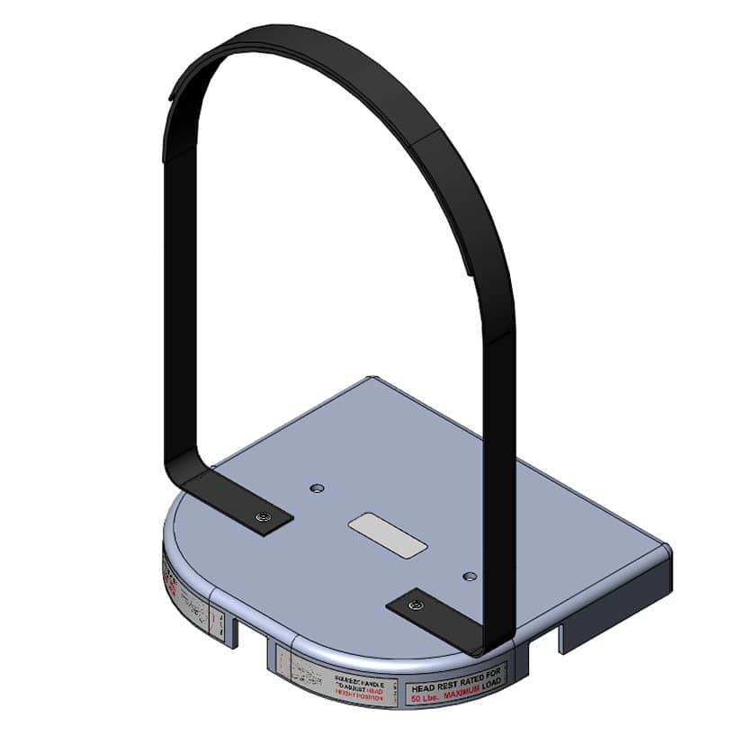 TransMotion Medical Head Strap Assembly and Cover