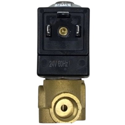 Tuttnauer Solenoid Valve - 1/4" BSP with Coil Rear View