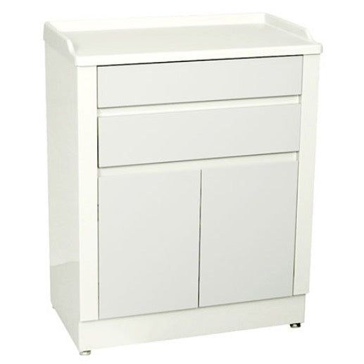 UMF Medical 6120 Modular Treatment Cabinet with Two Bottom Drawers and Doors