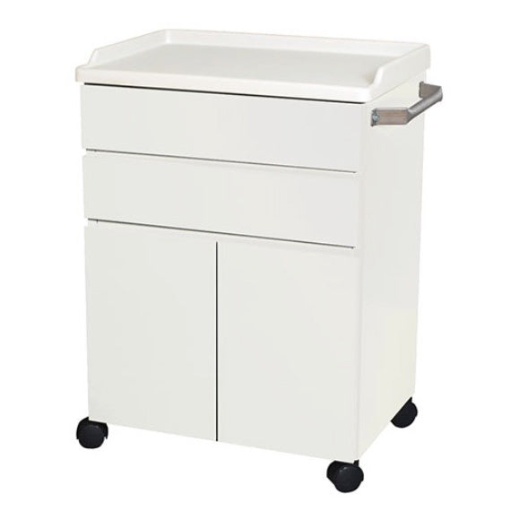 UMF Medical 6214 Modular Treatment Cabinet with Two Drawers and Two Doors