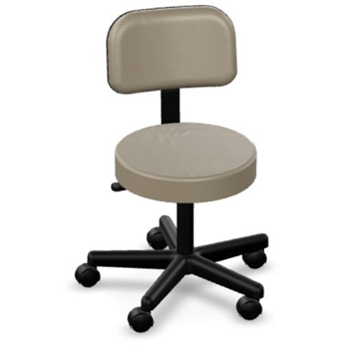 UMF Medical 6746 Ultra Comfort Air Spring Stool with Backrest