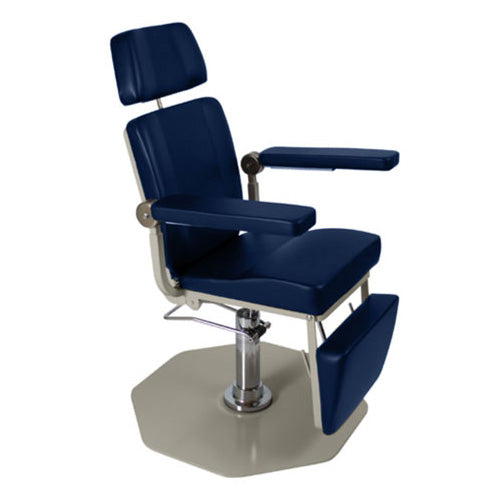 UMF Medical 8612 ENT Chair with Foot-Operated Pump Fire Rated - Steel Blue