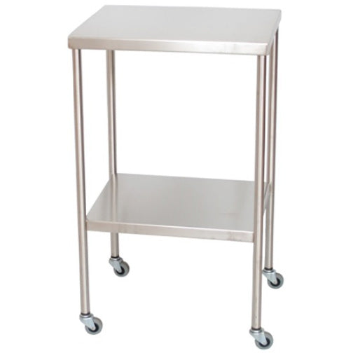 UMF Medical SS8018 20" x 16" x 34" Instrument Table