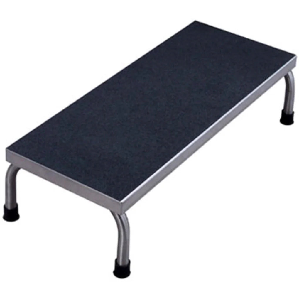UMF Medical SS8374 12" X 18" Heavy-Duty Stainless Steel Foot Stool