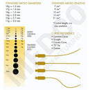 Medco Cobra Aspiration Cannula options