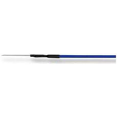 Rhythmlink Disposable Single 13 mm Subdermal Needle Electrode with Blue Lead Wire