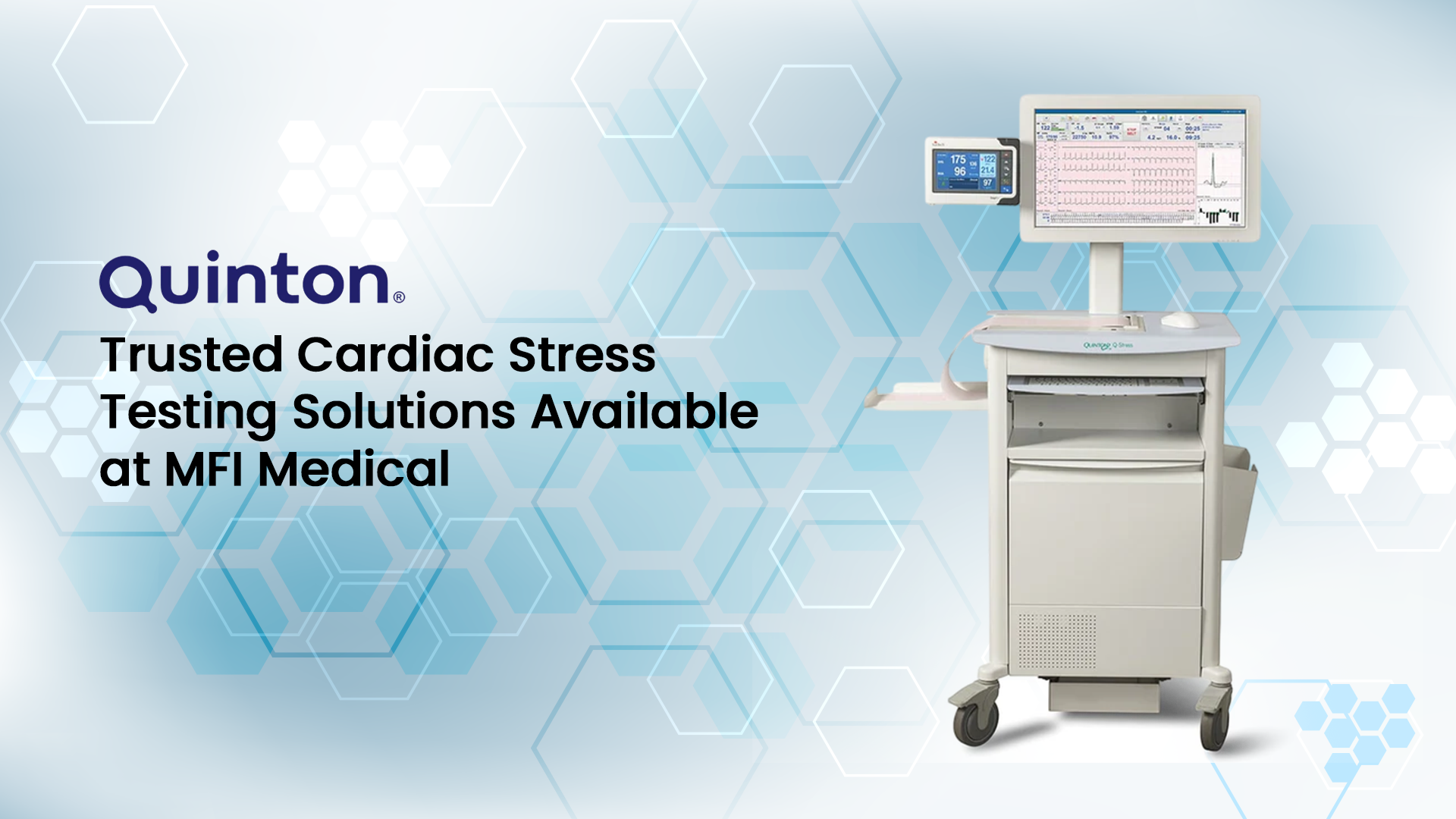 Quinton: Trusted Cardiac Stress Testing Solutions Available at MFI Medical