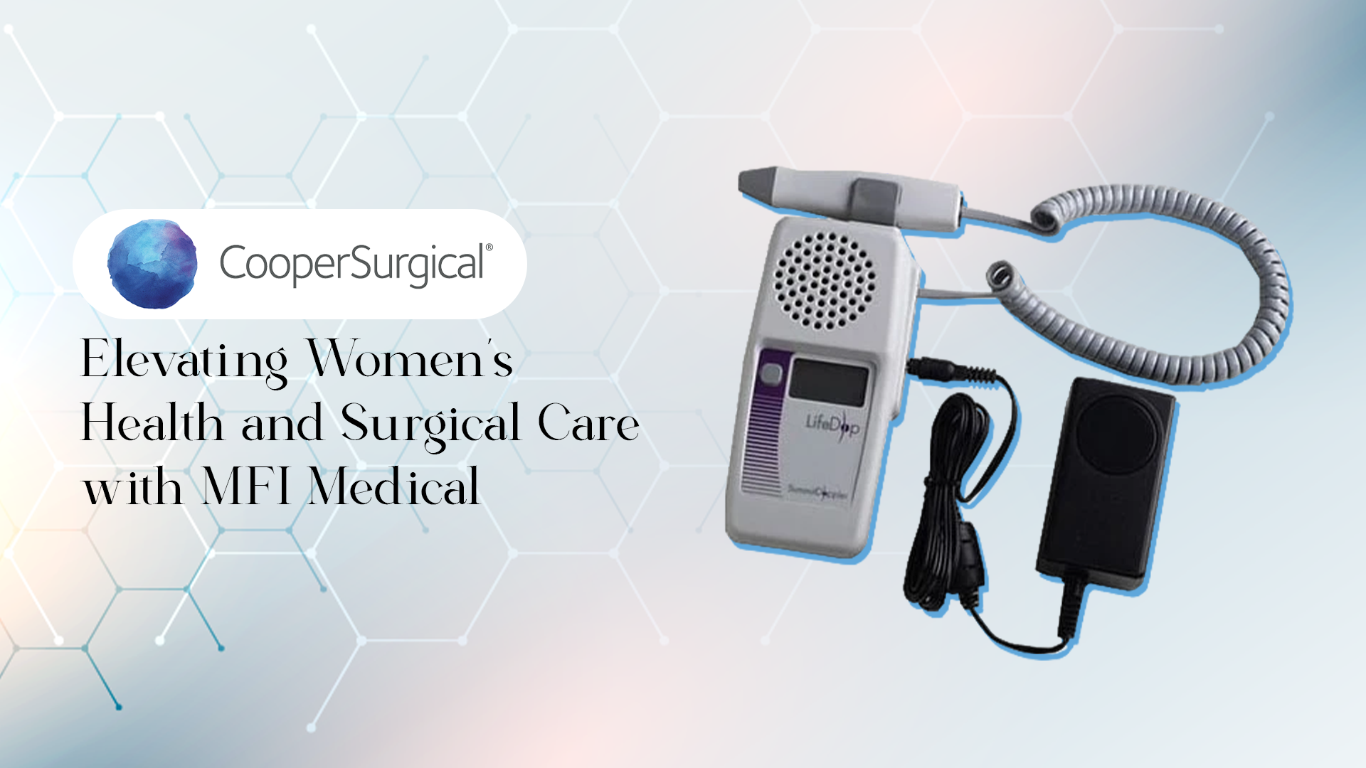 Elevating Women's Health and Surgical Care with CooperSurgical Medical Equipment At MFI Medical