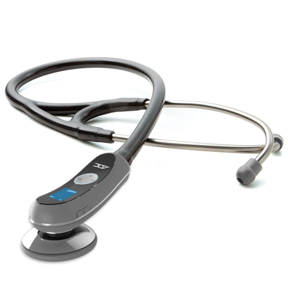 ADC Adscope 658 Electronic Stethoscope - Metallic Gray