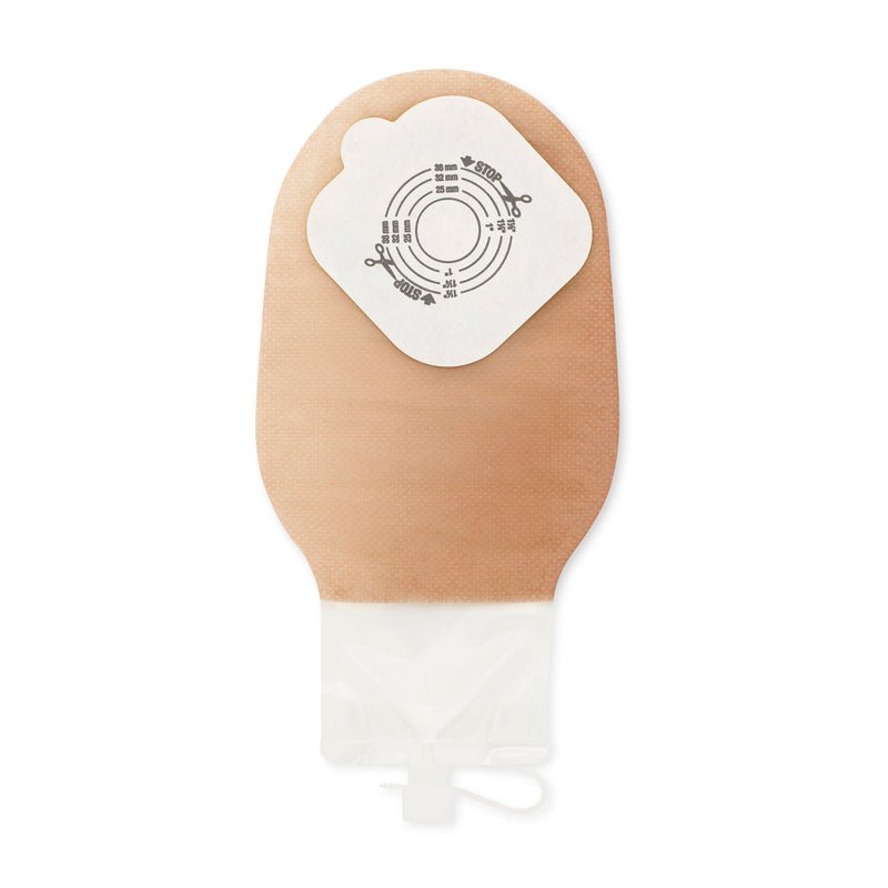 Pouchkins One-Piece Transparent Urostomy Pouch, Cut to fit up to 38 mm