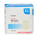 McKesson Super Moderate Absorbency Incontinence Briefs, Extra Large (Case of 60)