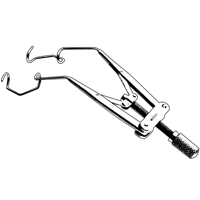 Sklar Liebermann Eye Speculum - V-Shaped Open Wire Blades, 15mm - 65-7688