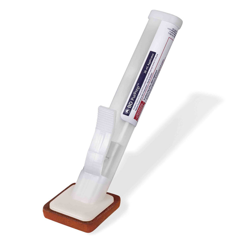 Skin Prep Solution PurPrep 26 mL Foam Applicator 8.3% / 72.5% Strength Povidone-Iodine / Isopropyl Alcohol Sterile (Case of 25)