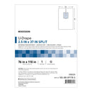 McKesson Sterile U-Drape with Split, 76 x 110 Inch (Case of 24)