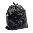 Colonial Bag Extra Heavy Duty Trash Bag, Black, 33-gallon Capacity (Case of 250)