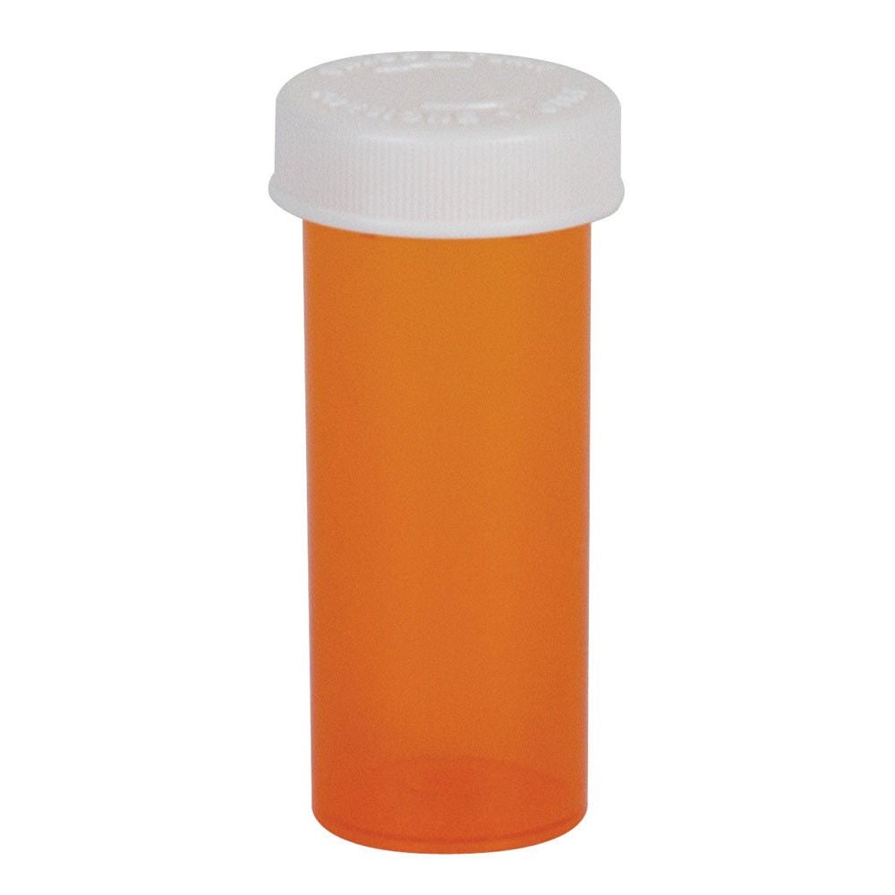 Ezy Dose Push & Turn Prescription Vial, 16 Dram Capacity (Case of 230)