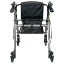 McKesson Brand McKesson Folding Aluminum Four-Wheel Rollator, Silver 