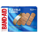 Band-Aid Flexible Fabric Tan Adhesive Strip, 1 x 3 Inch (Case of 1200)