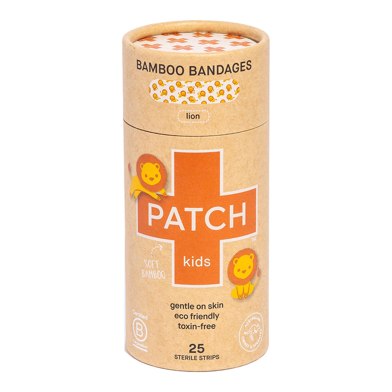 Patch Kids (Lion Design) Adhesive Strip, 3/4 x 3 Inch (3/BX) 