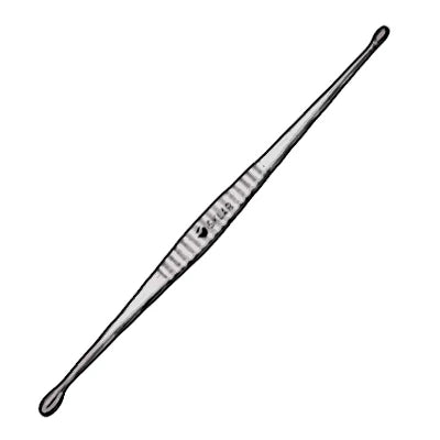 Sklar Volkmann Bone Curette - 8-1/2", Double-Ended, Oval/Oval,