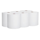 Kimberly Clark Scott Paper Towels, Hardwound, Continuous Roll, 8", White (6/CS) 