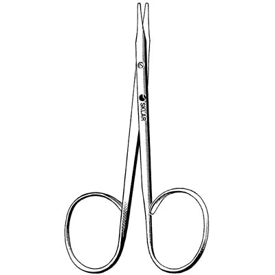 Sklar Ribbon Stevens Tenotomy Scissors - 4", Straight, Sharp/Sharp - 64-1241 