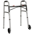 McKesson Aluminum Folding Walker, 25 – 32¼ Inch Height (Case of 4)