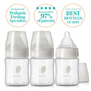 Evenflo Balance+ Wide Neck Baby Bottle, 5-ounce capacity (Case of 12 Packs)
