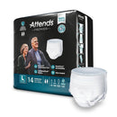 Attends Premier Underwear, Heavy Absorbency, Large, 44 to 58 Inch Waist/Hip (Case of 56)