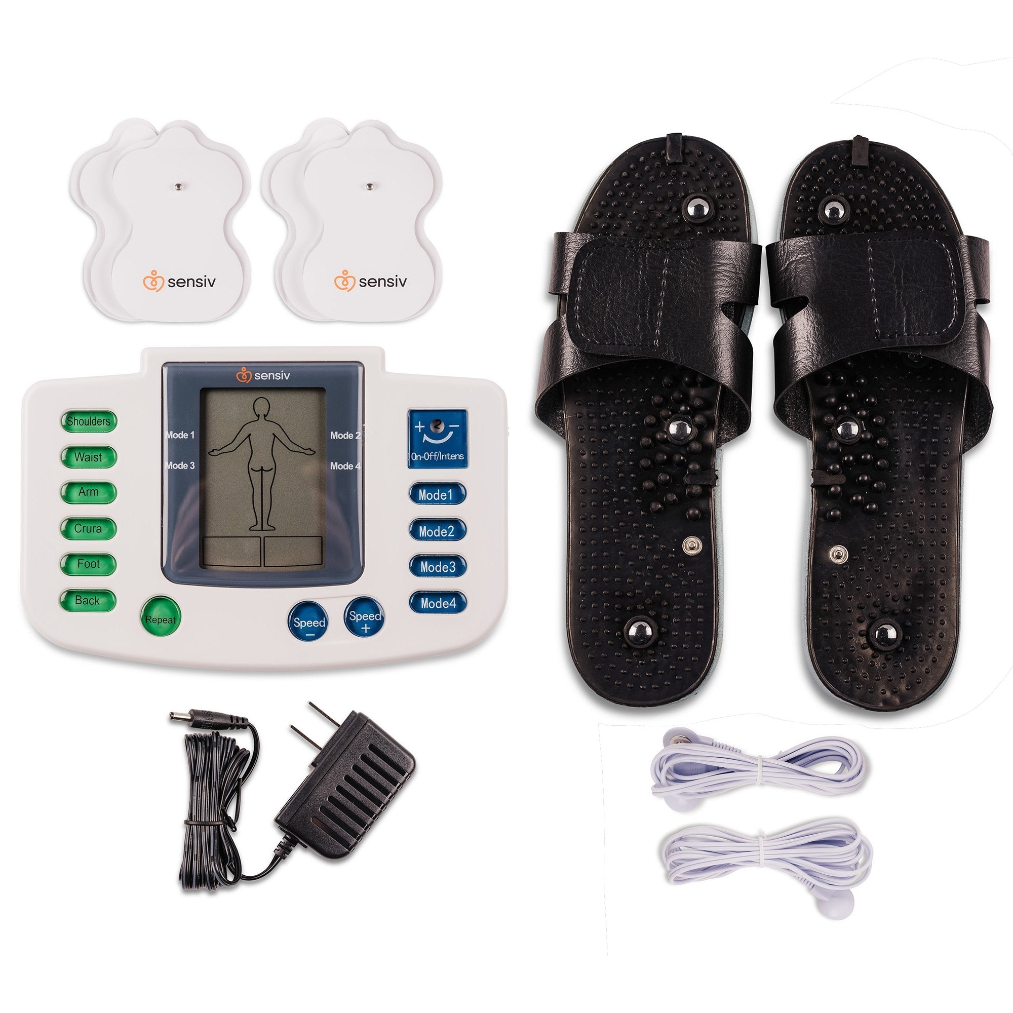 Acutens Inc Sensiv Full-Body TENS Pain Relief Therapy with Foot Attachment (10/CS) 