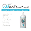 Fabrication Enterprises Point Relief ColdSpot Topical Pain Relief, 32-ounce pump bottle 