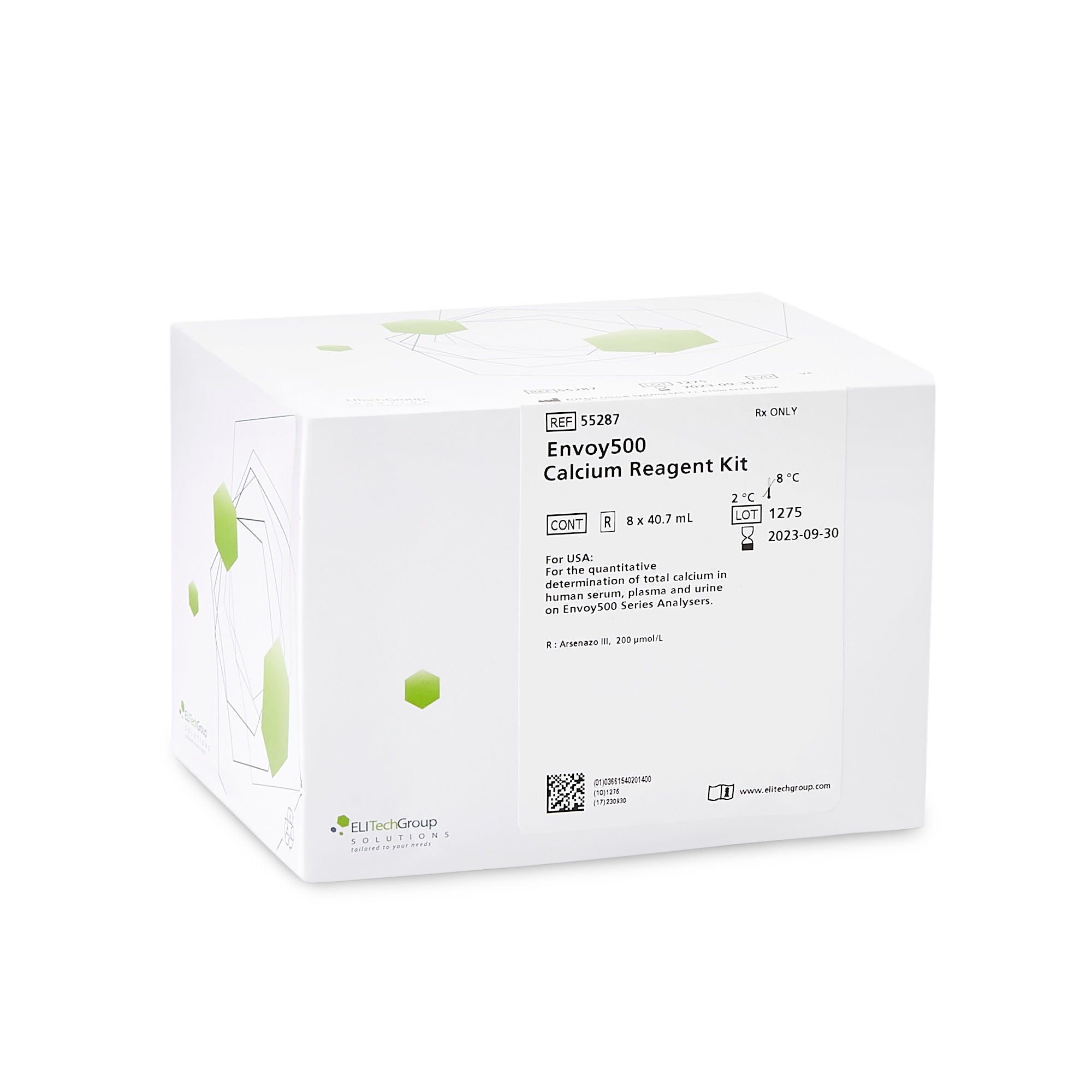 Envoy 500 Reagent for Envoy 500 Chemistry System, Calcium test (1000/BX) 