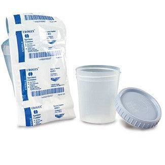 SPECIMEN CONTAINER 4 OZ STPEEL POUCH 100/CS