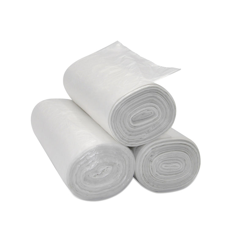Trash Bag Medd Max 45 gal. 1.35 mil 40 X 46 Inch Clear Low-Density Star Seal Bottom Coreless Roll (Case of 100) 